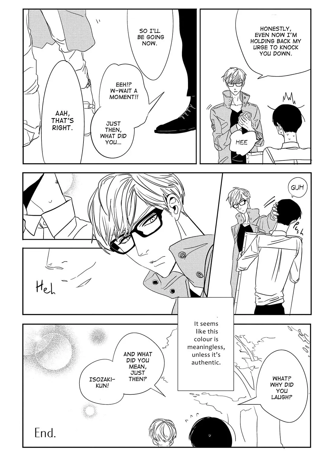 Datte, Oishii no ga Warui. Chapter 4 page 32 - 