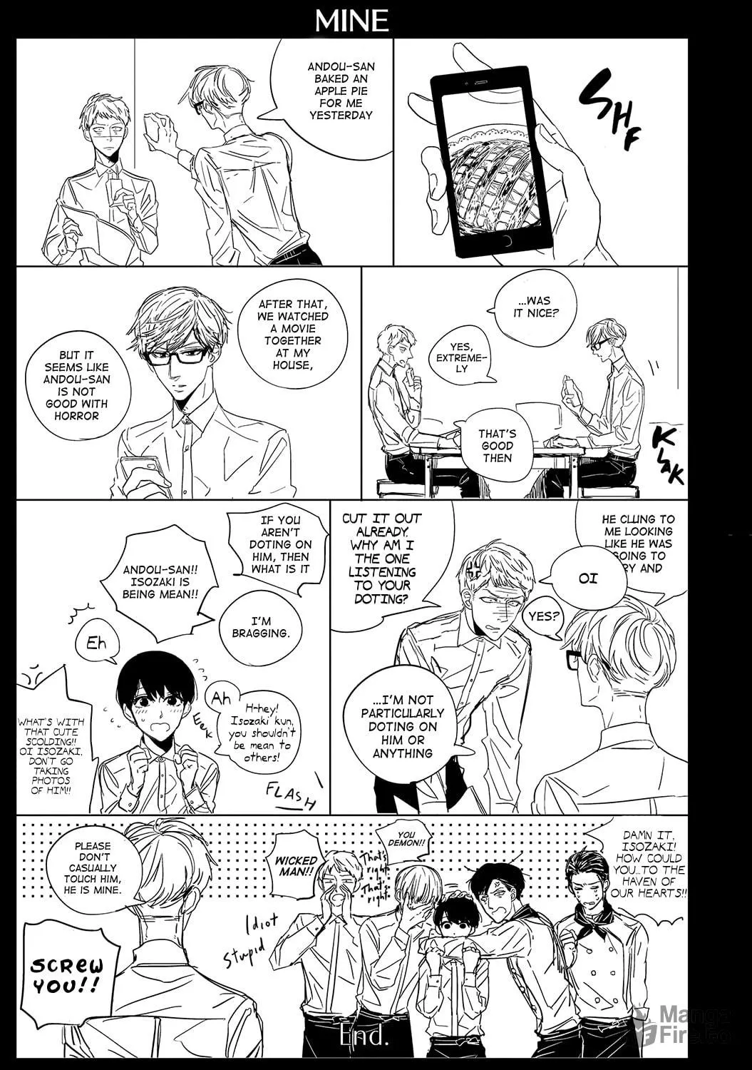 Datte, Oishii no ga Warui. Chapter 4 page 35 - 