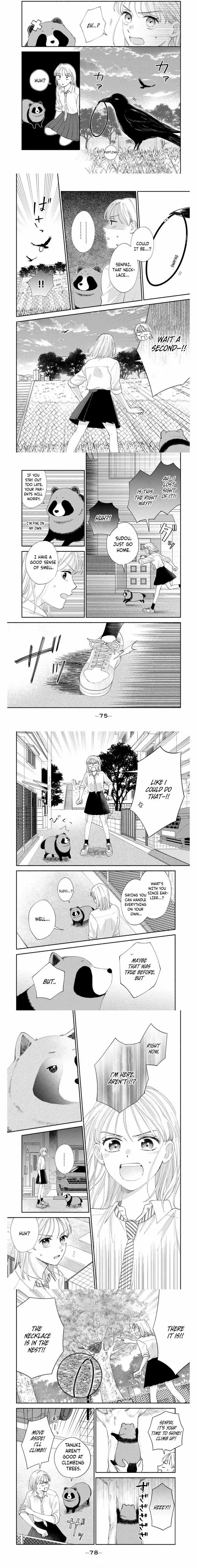 Days with Tanukida-Senpai Chapter 2 page 4 - 