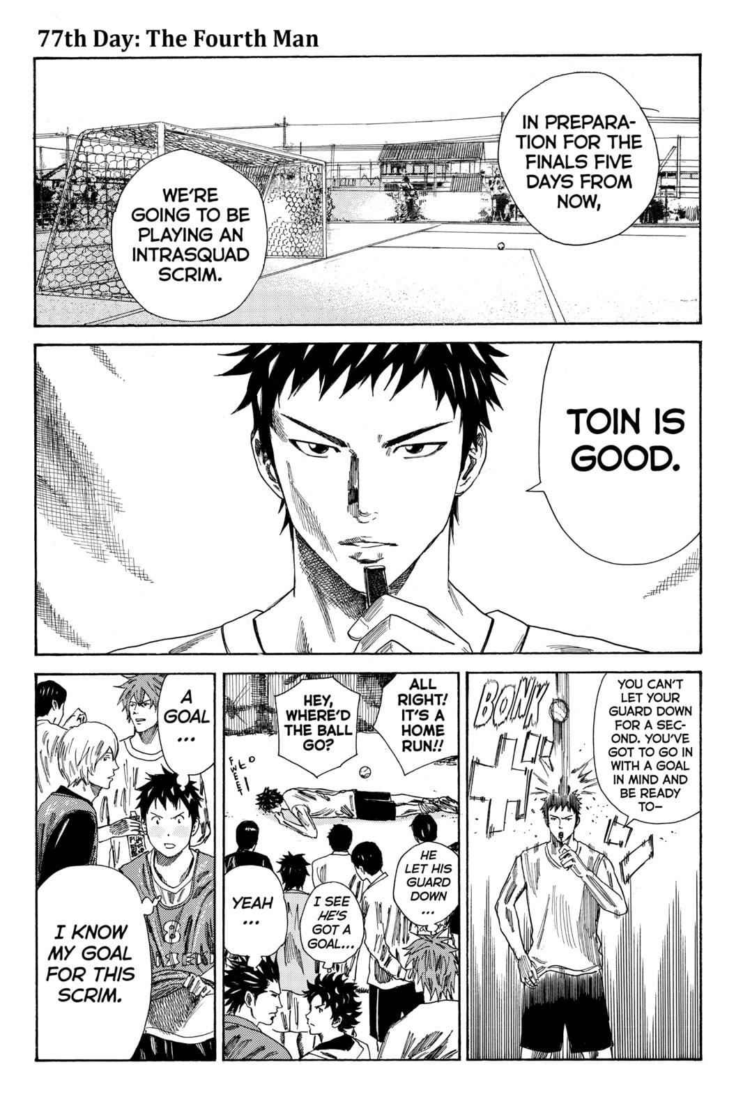 DAYS Chapter 77 page 1 - 