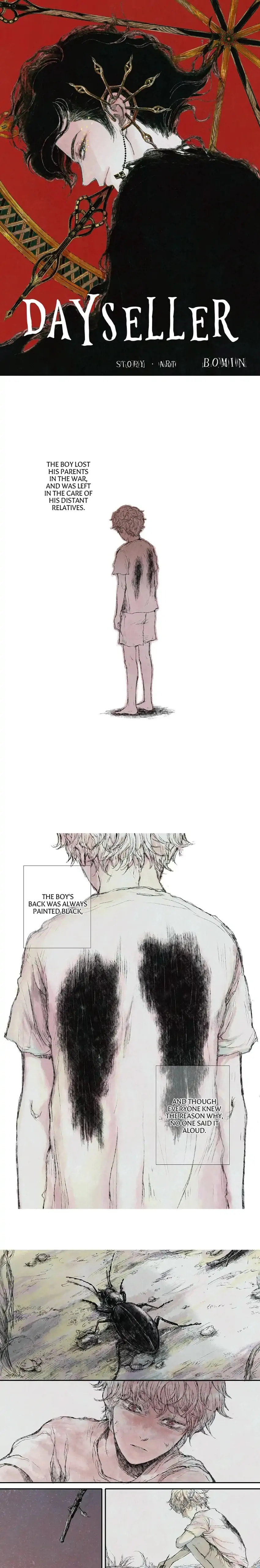 Dayseller Chapter 1 page 1 - 