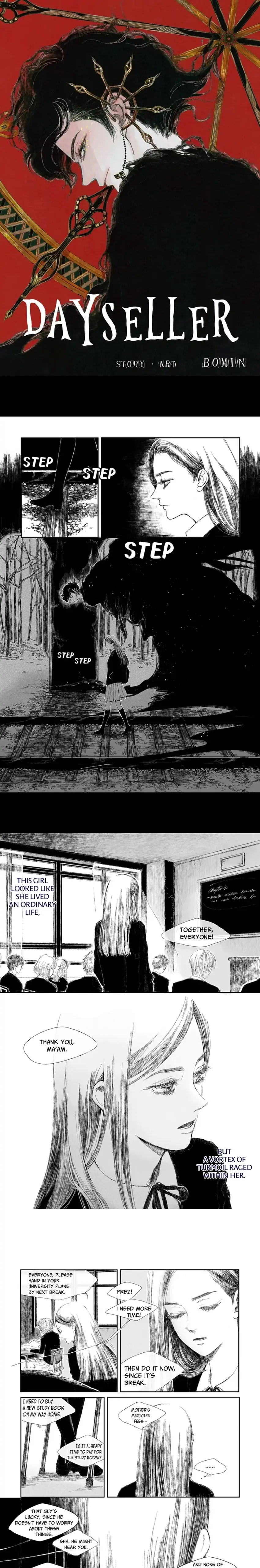 Dayseller Chapter 2 page 1 - 