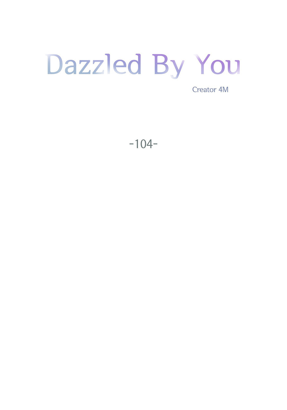 Dazzled By You Chapter 104 page 35 - 
