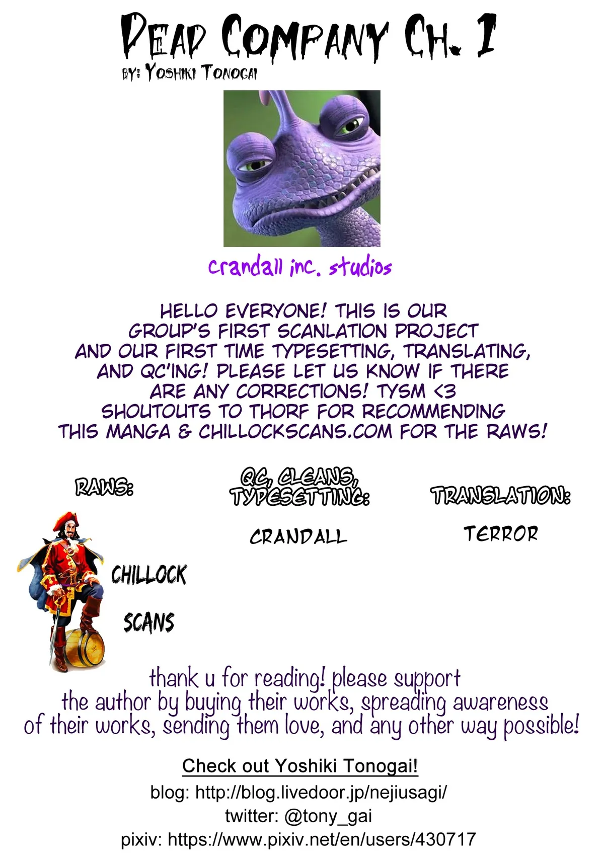 Dead Company Chapter 1 page 39 - 