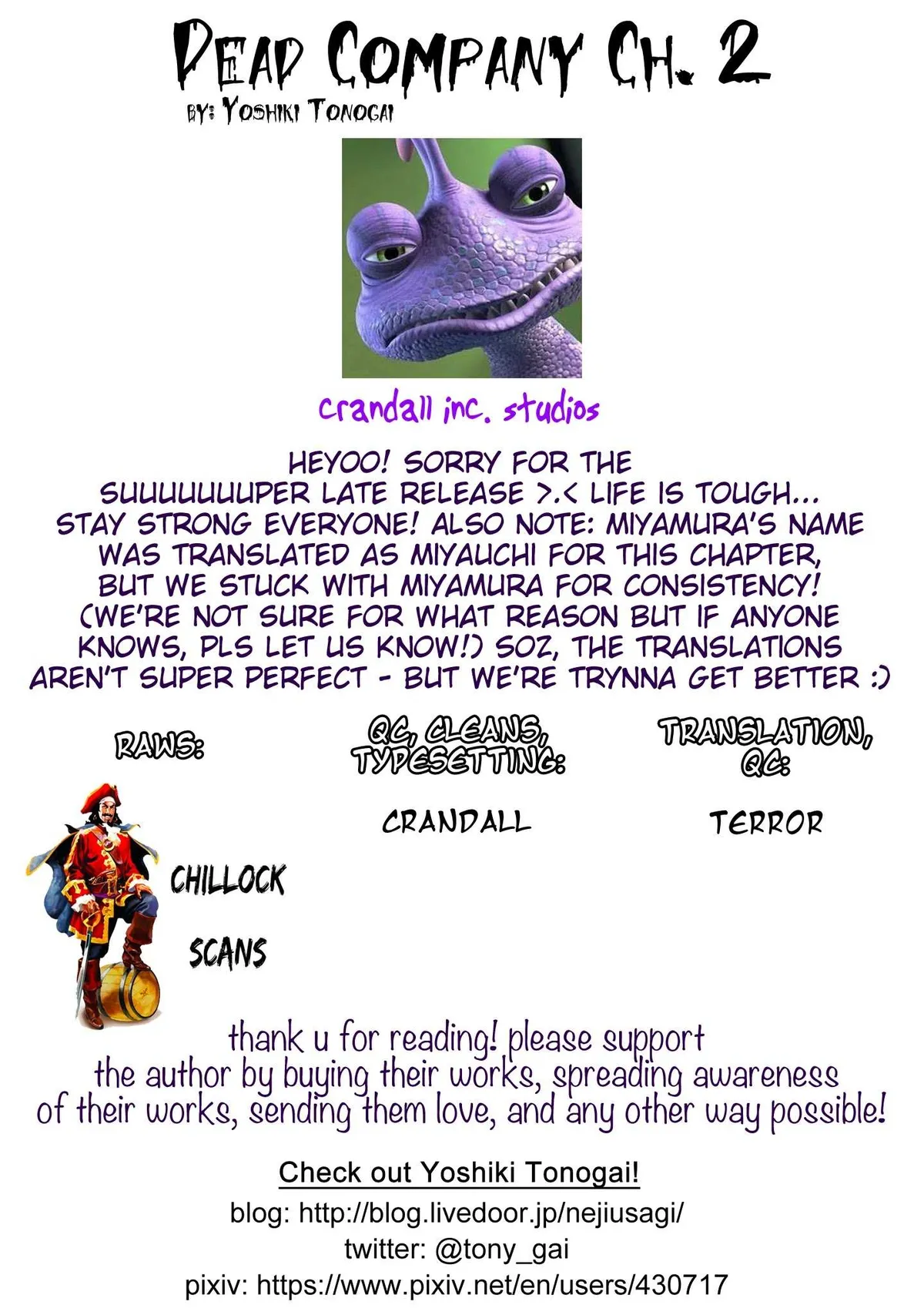 Dead Company Chapter 2 page 34 - 