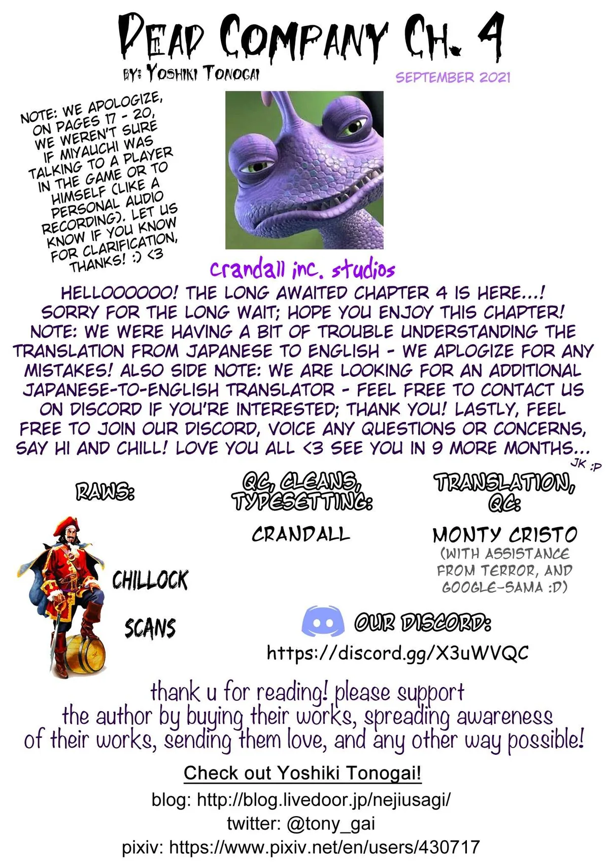 Dead Company Chapter 4 page 31 - 