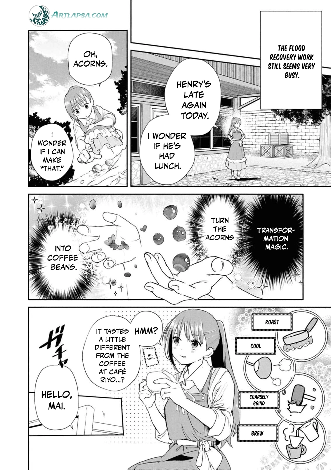 Dead-End Café in the Royal Capital Chapter 22 page 16 - 