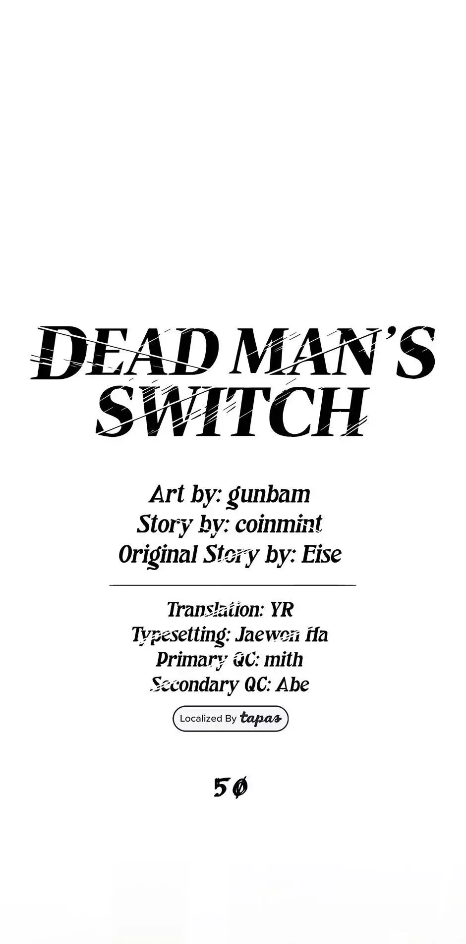 Dead Man's Switch Chapter 50 page 1 - 