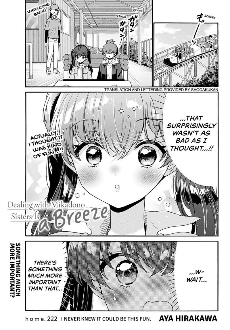 Dealing with Mikadono Sisters Is a Breeze Chapter 222 page 2 - 