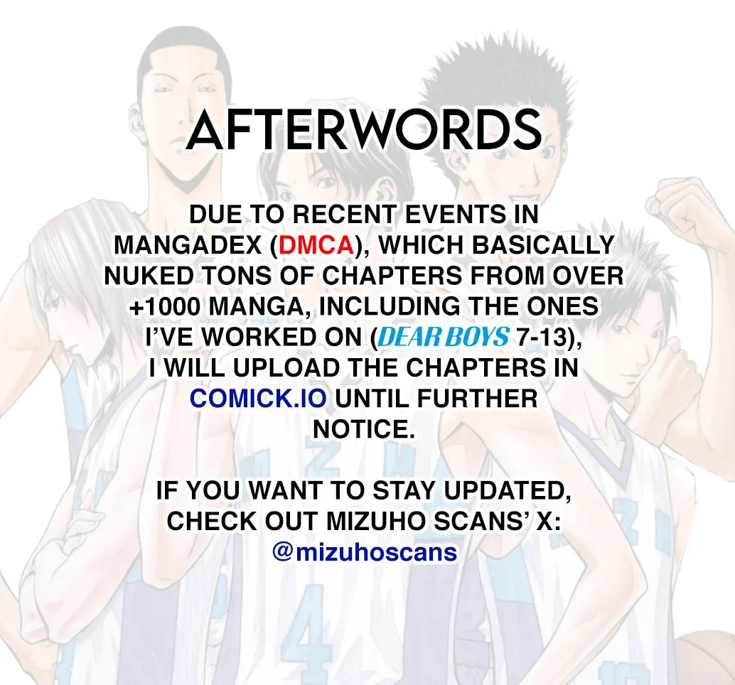 Dear Boys Chapter 18 page 99 - 