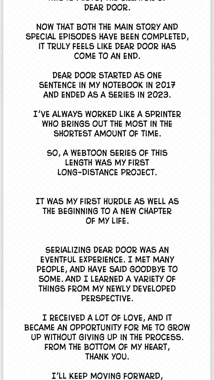 Dear. Door Chapter 163.5 page 2 - 