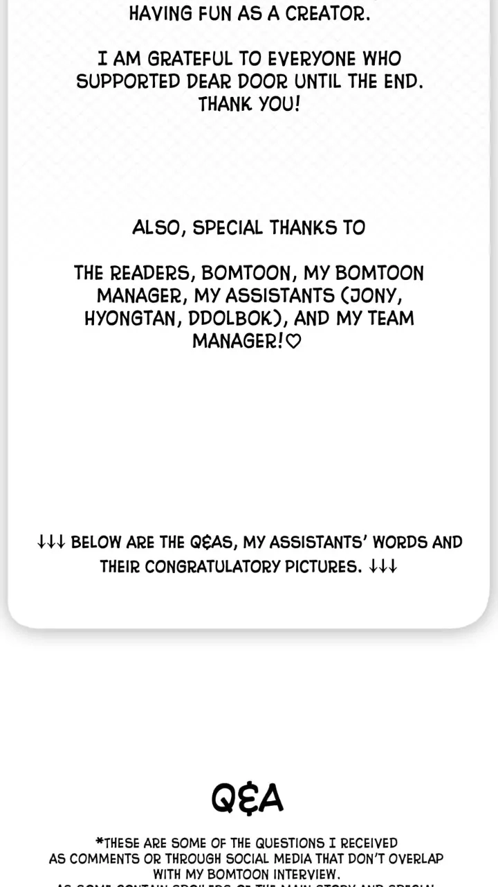 Dear. Door Chapter 163.5 page 3 - 