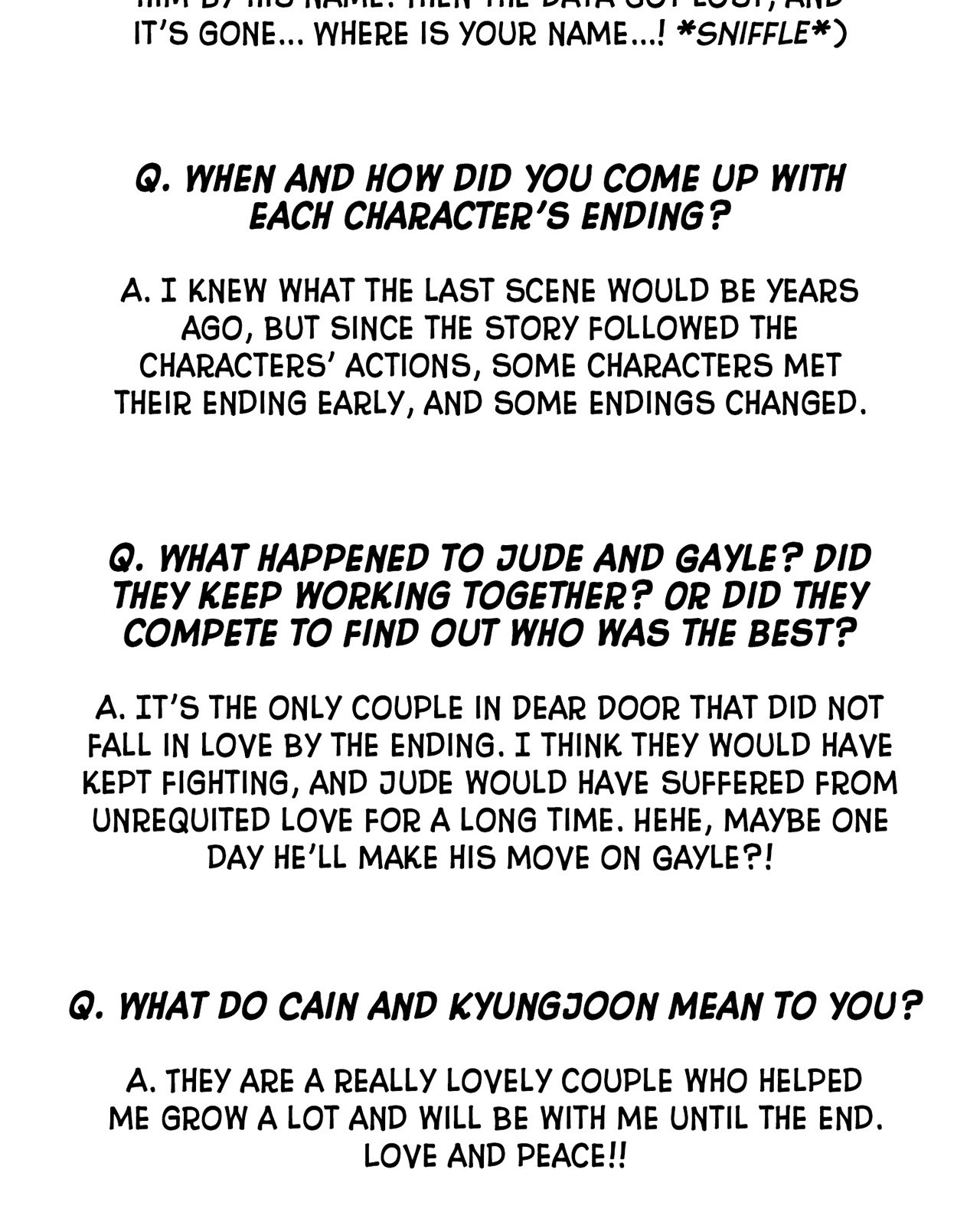 Dear. Door Chapter 166 page 15 - 
