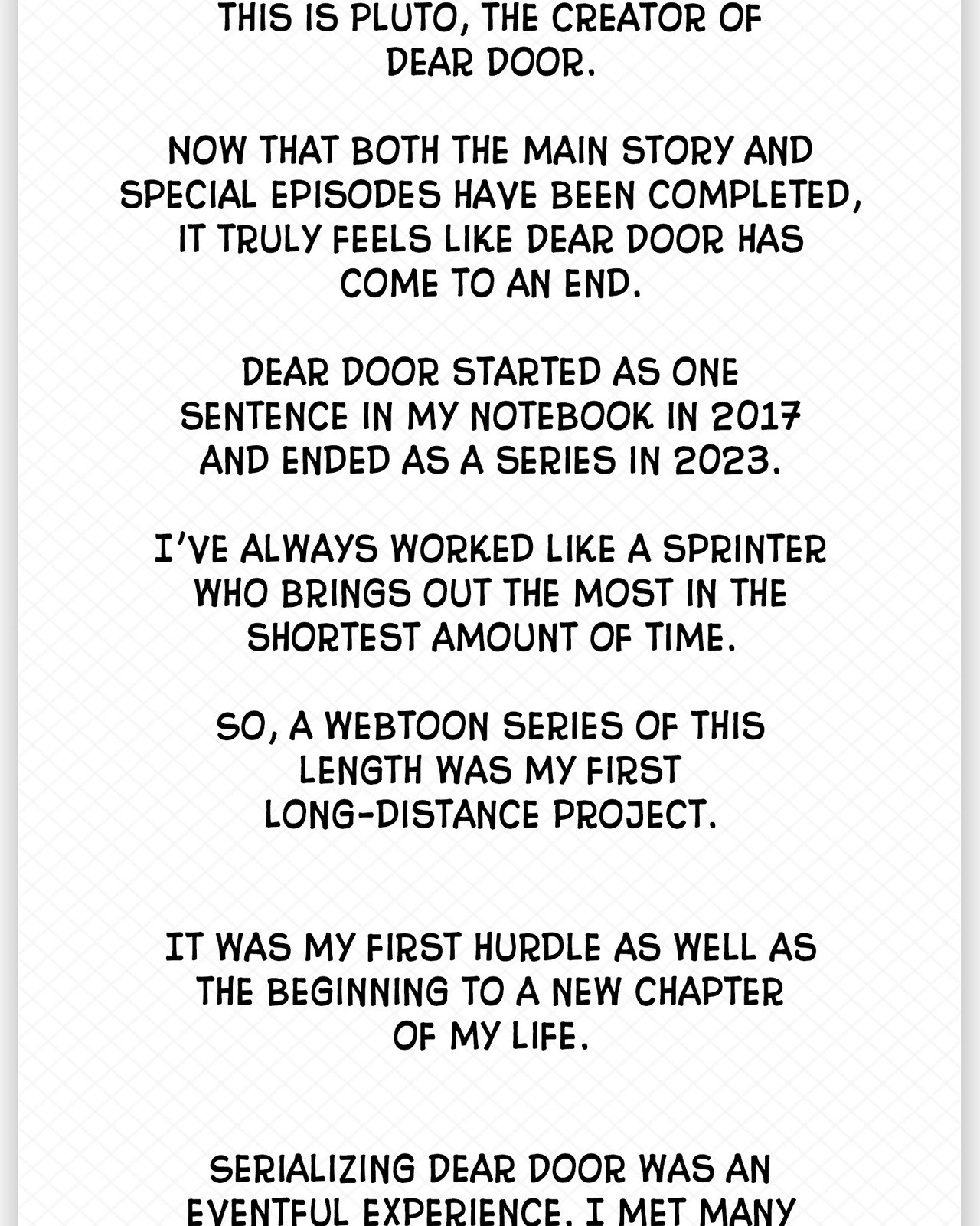 Dear. Door Chapter 166 page 3 - 