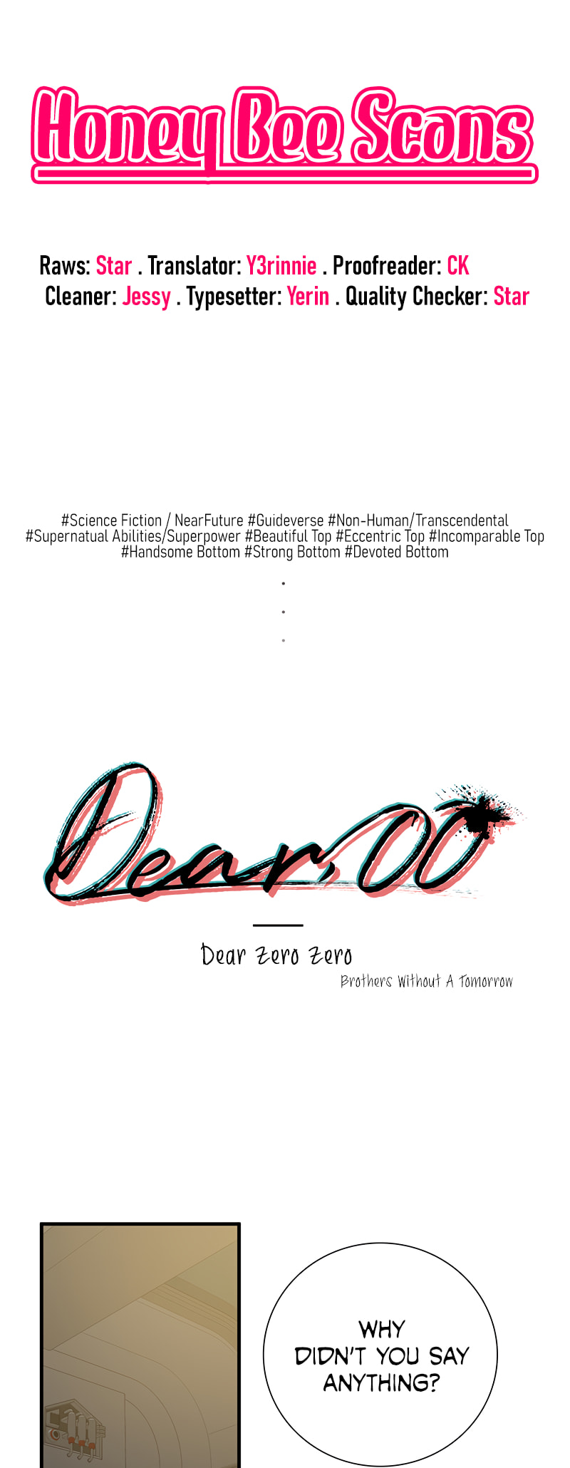 Dear Zero Chapter 0 page 1 - 