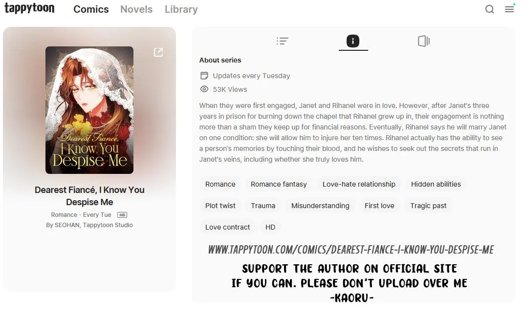 Dearest Fiancé, I Know You Despise Me Chapter 70 page 54 - 