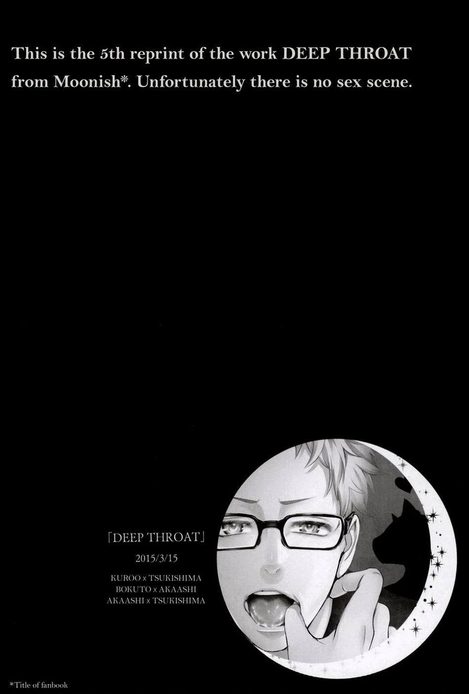 DEEP THROAT– Haikyuu!! dj Chapter 1 page 3 - 