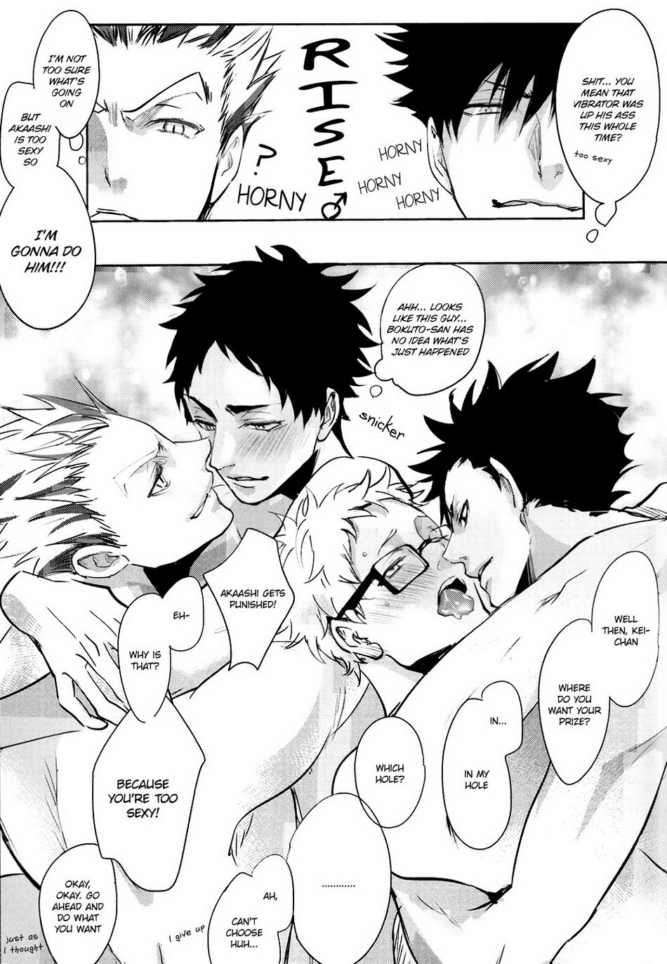DEEP THROAT– Haikyuu!! dj Chapter 1 page 32 - 
