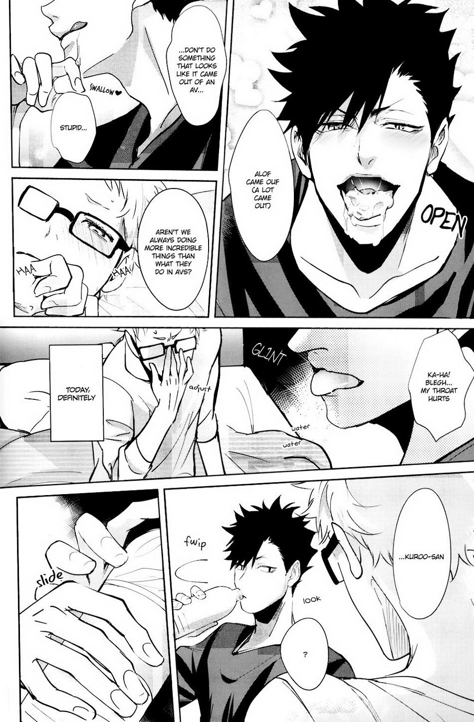 DEEP THROAT– Haikyuu!! dj Chapter 1 page 5 - 