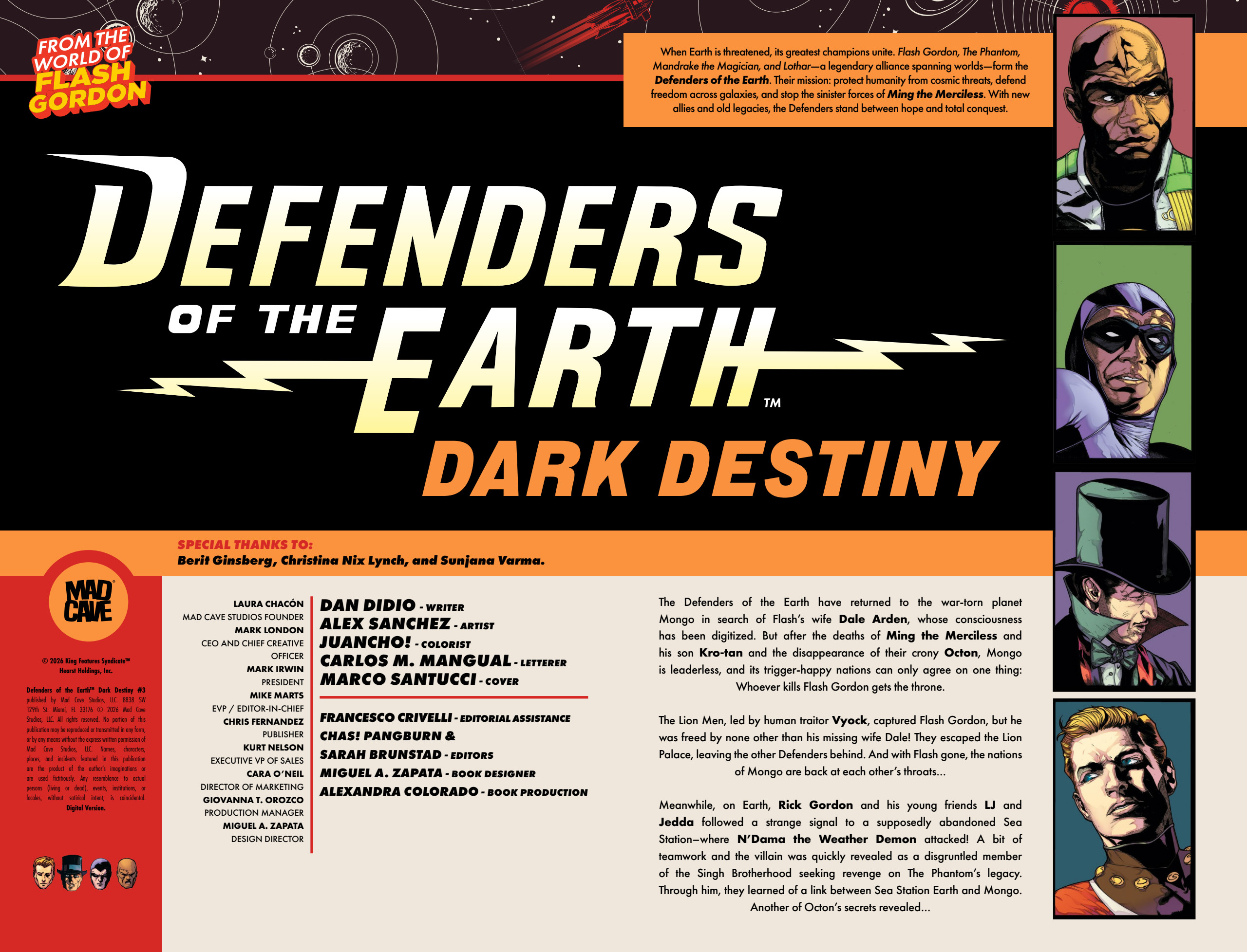 Defenders of the Earth: Dark Destiny Chapter 3 page 2 - 