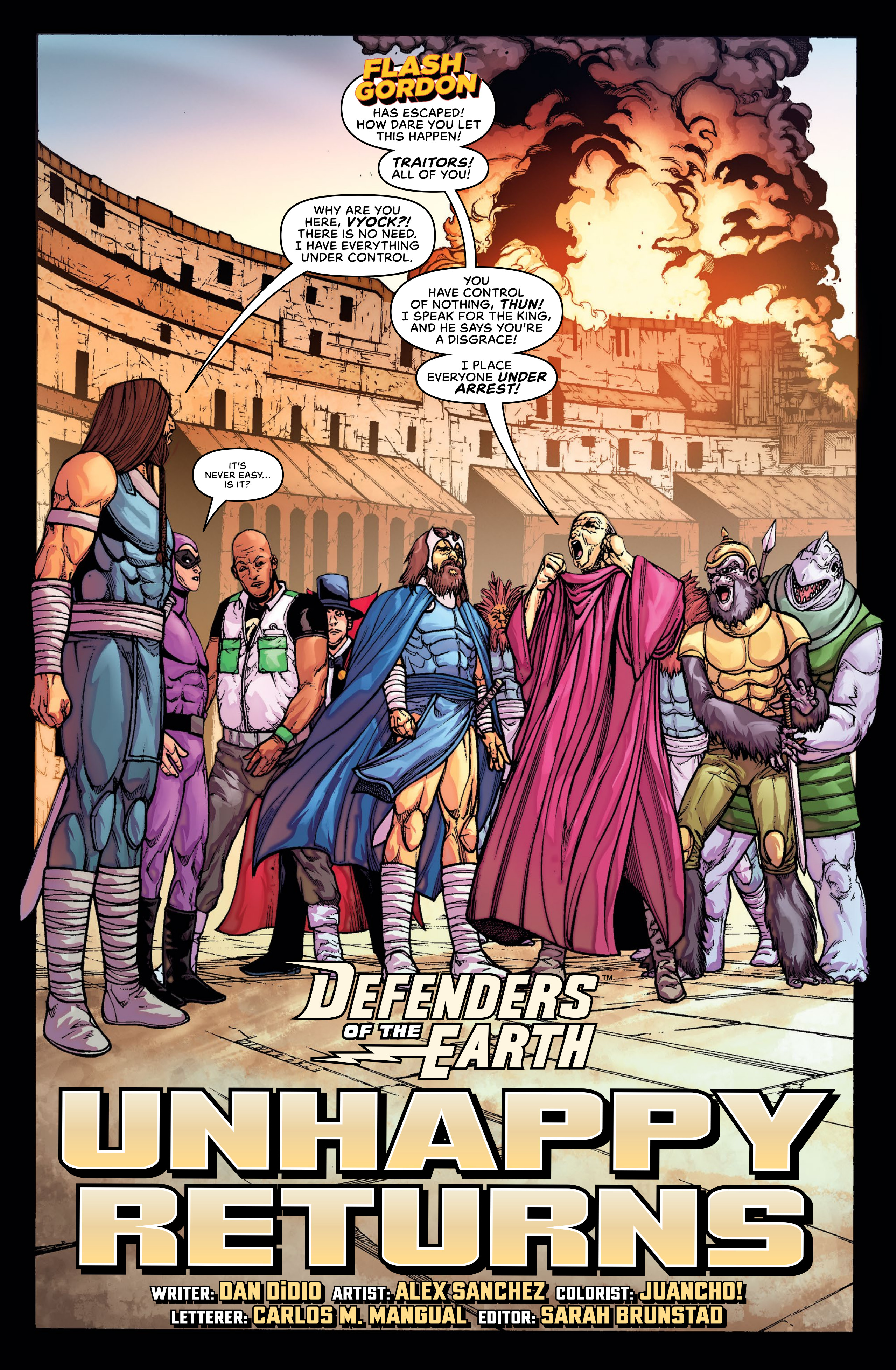 Defenders of the Earth: Dark Destiny Chapter 3 page 4 - 