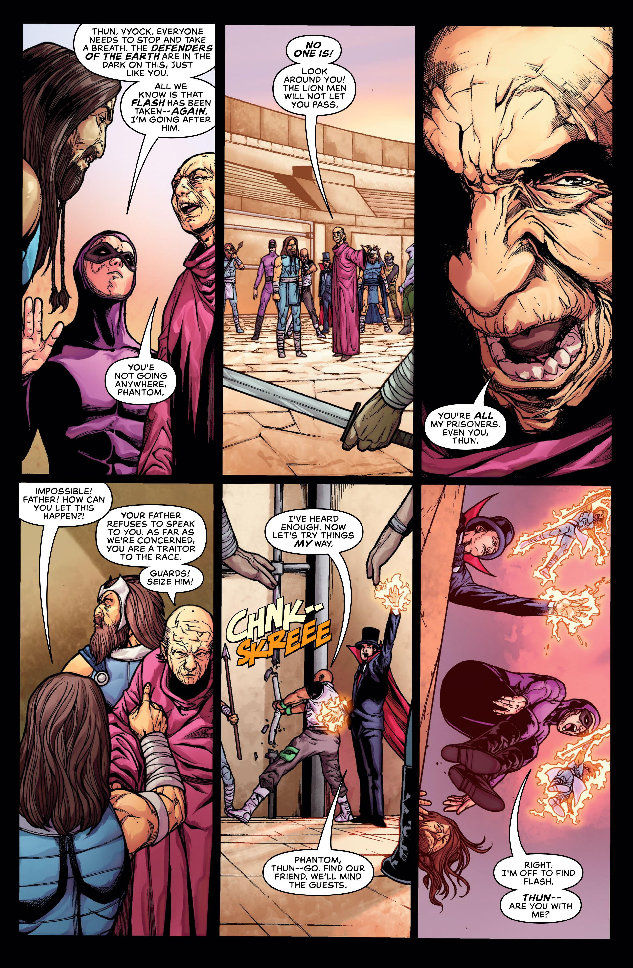 Defenders of the Earth: Dark Destiny Chapter 3 page 5 - 