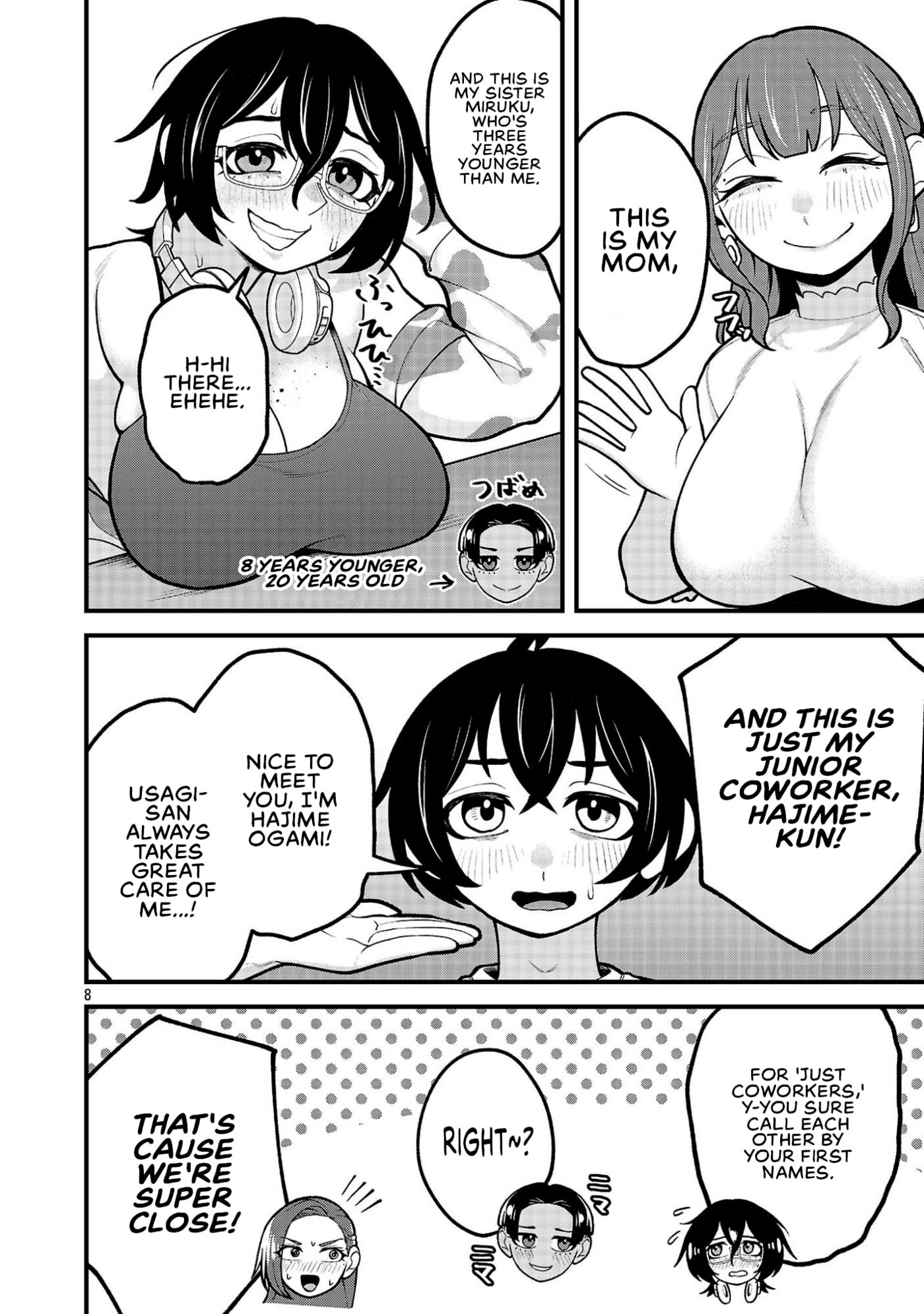 Dekai Usagi ni Natsukareta!? Chapter 16 page 8 - 