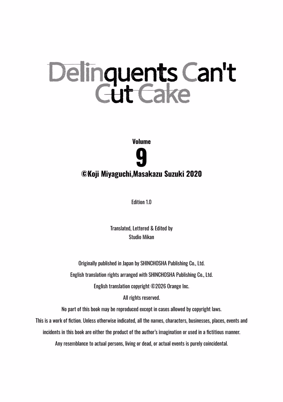 Delinquents Can’t Cut Cake Chapter 45 page 37 - 