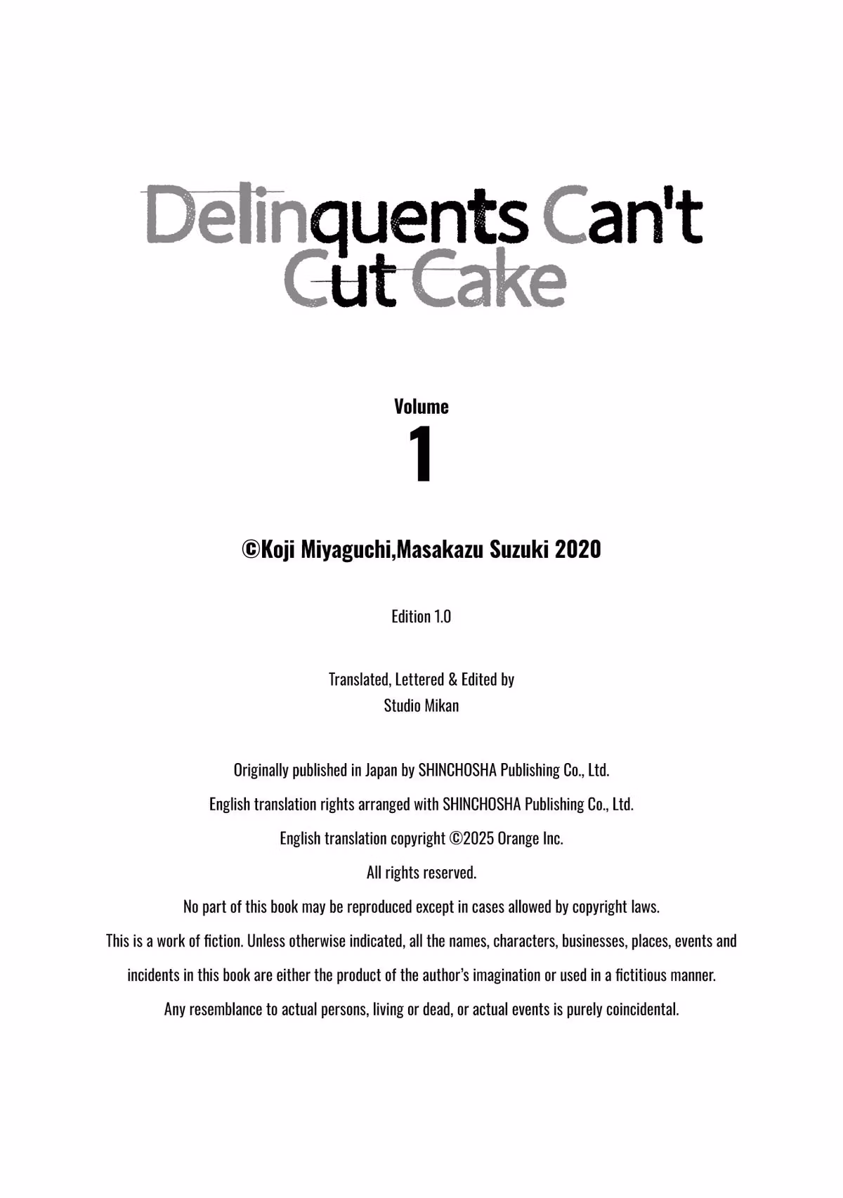 Delinquents Can’t Cut Cake Chapter 5 page 36 - 