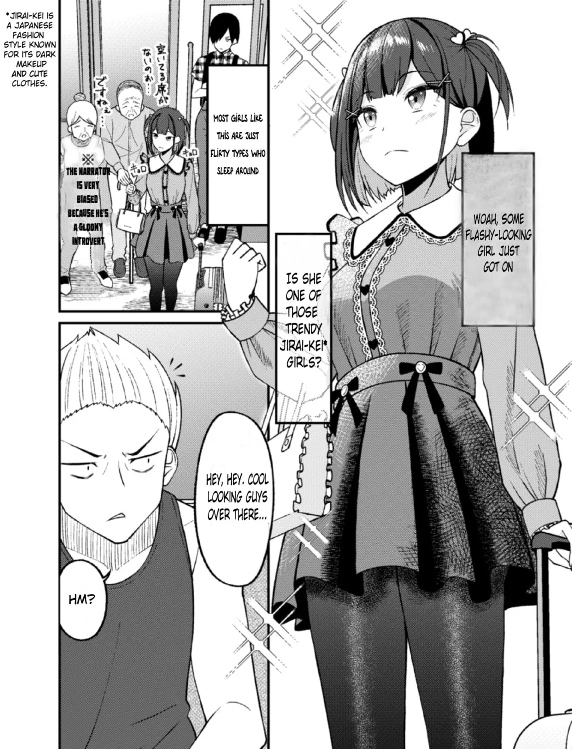 Densha ni Nottekita Tondemonai Onna Chapter 0 page 3 - 