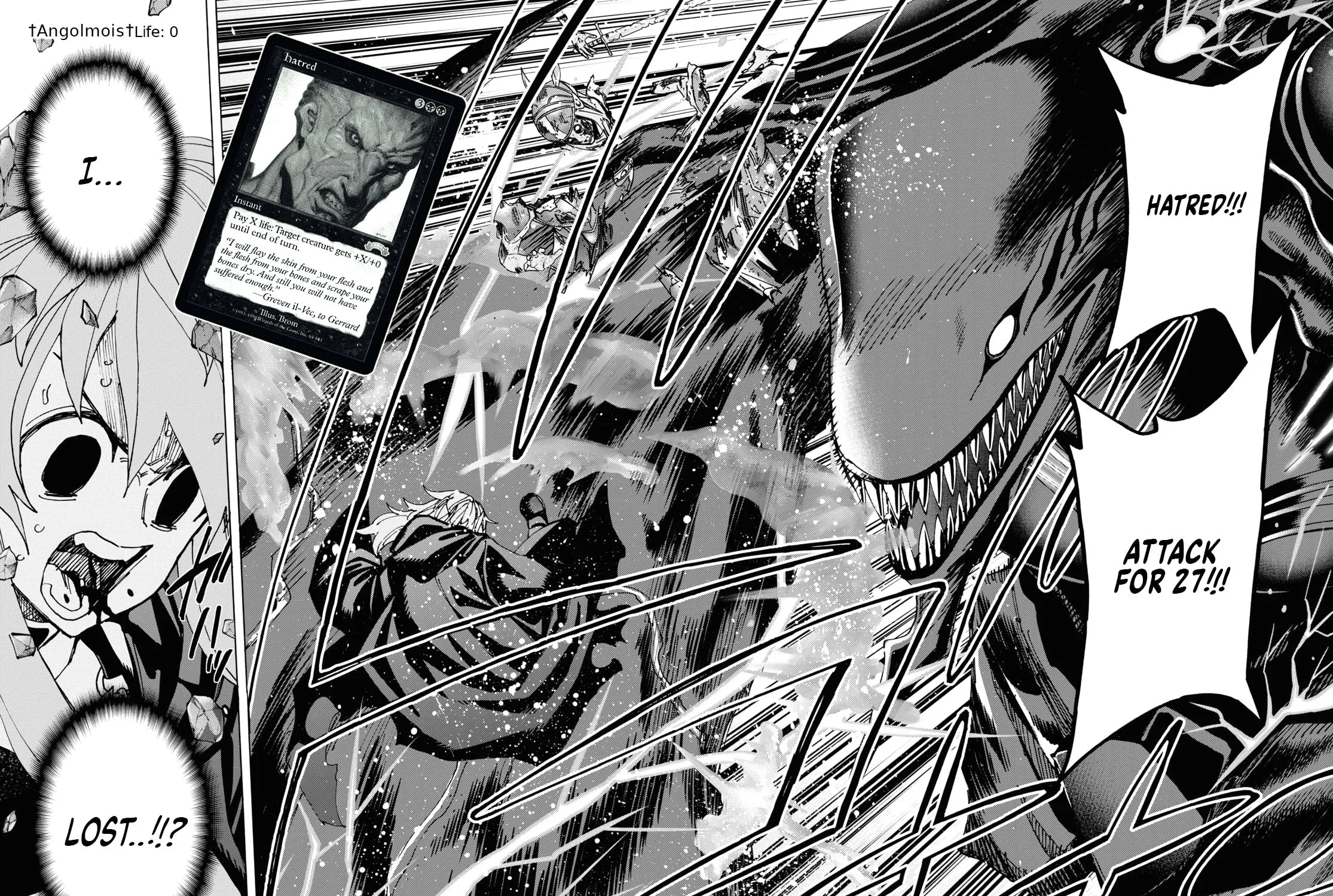 Destroy all humankind. They can't be regenerated. Chapter 52 page 111 - 