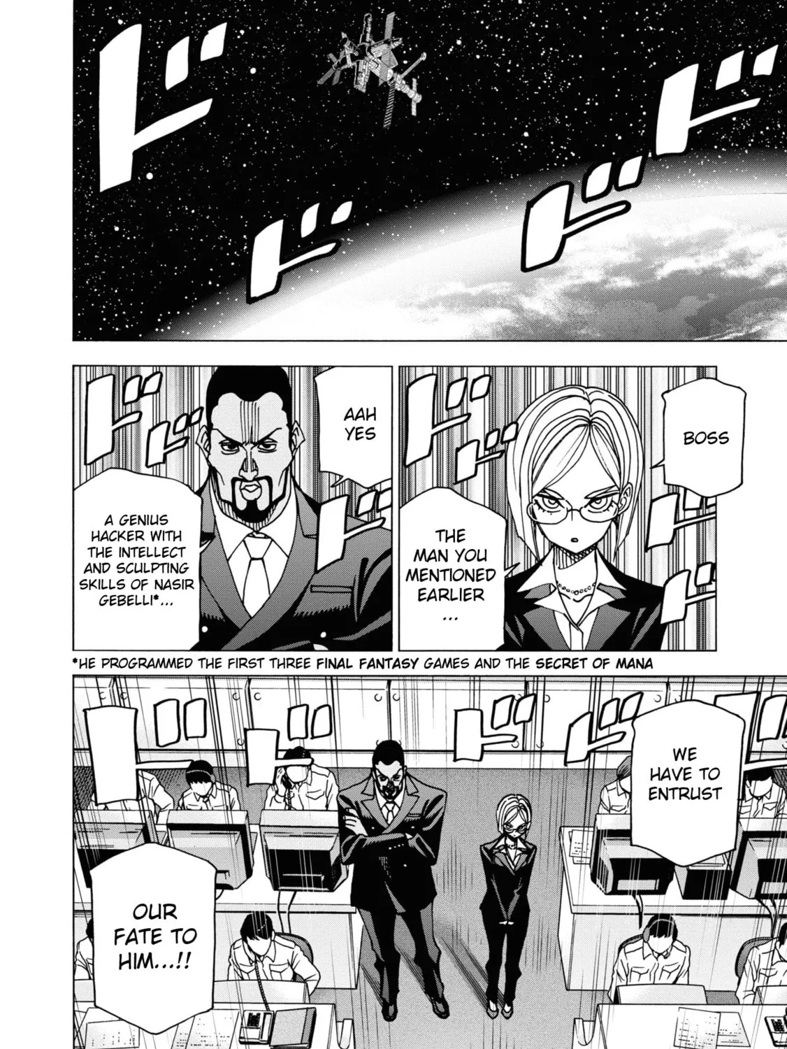Destroy all humankind. They can't be regenerated. Chapter 53 page 121 - 