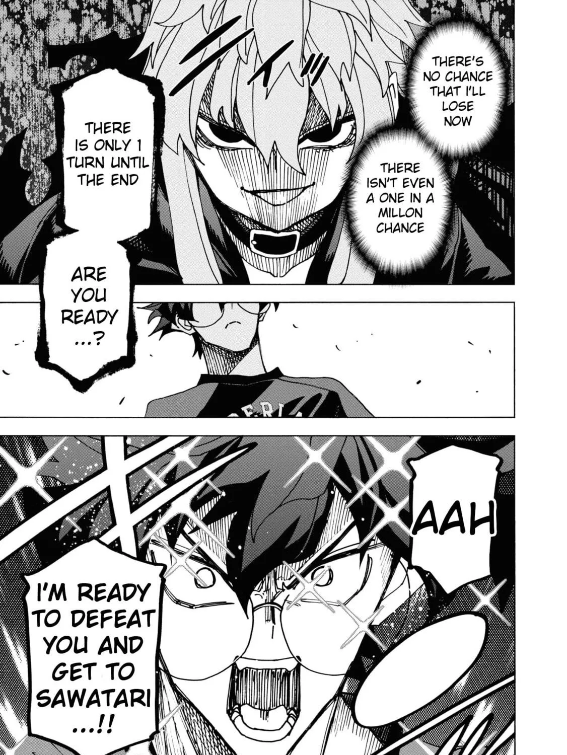 Destroy all humankind. They can't be regenerated. Chapter 53 page 79 - 