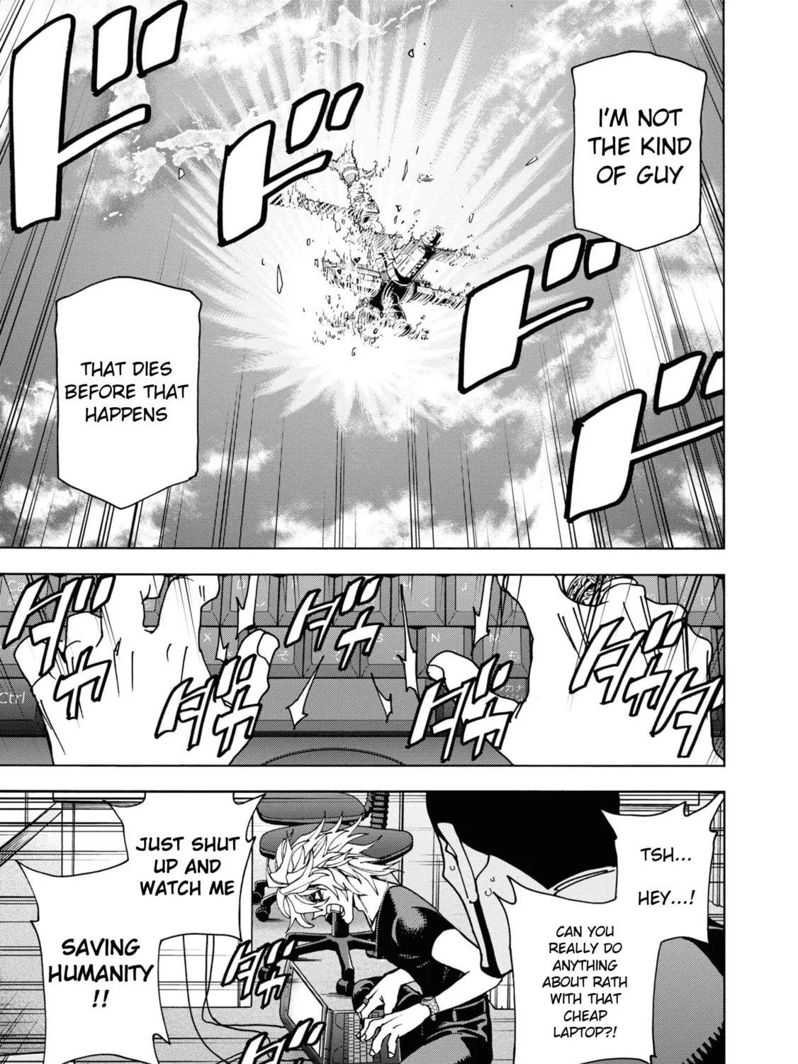 Destroy all humankind. They can't be regenerated. Chapter 54 page 31 - 