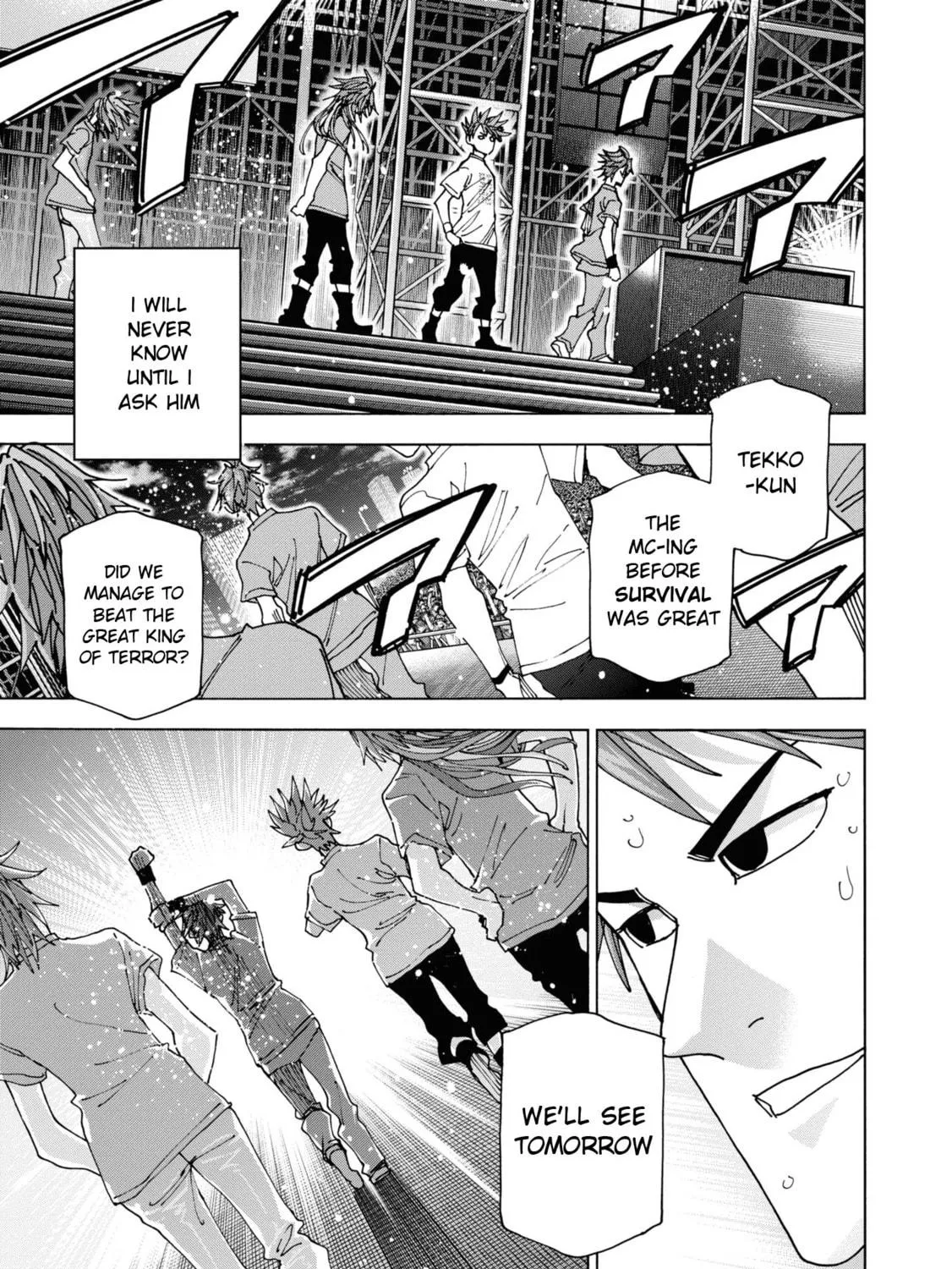 Destroy all humankind. They can't be regenerated. Chapter 54 page 99 - 