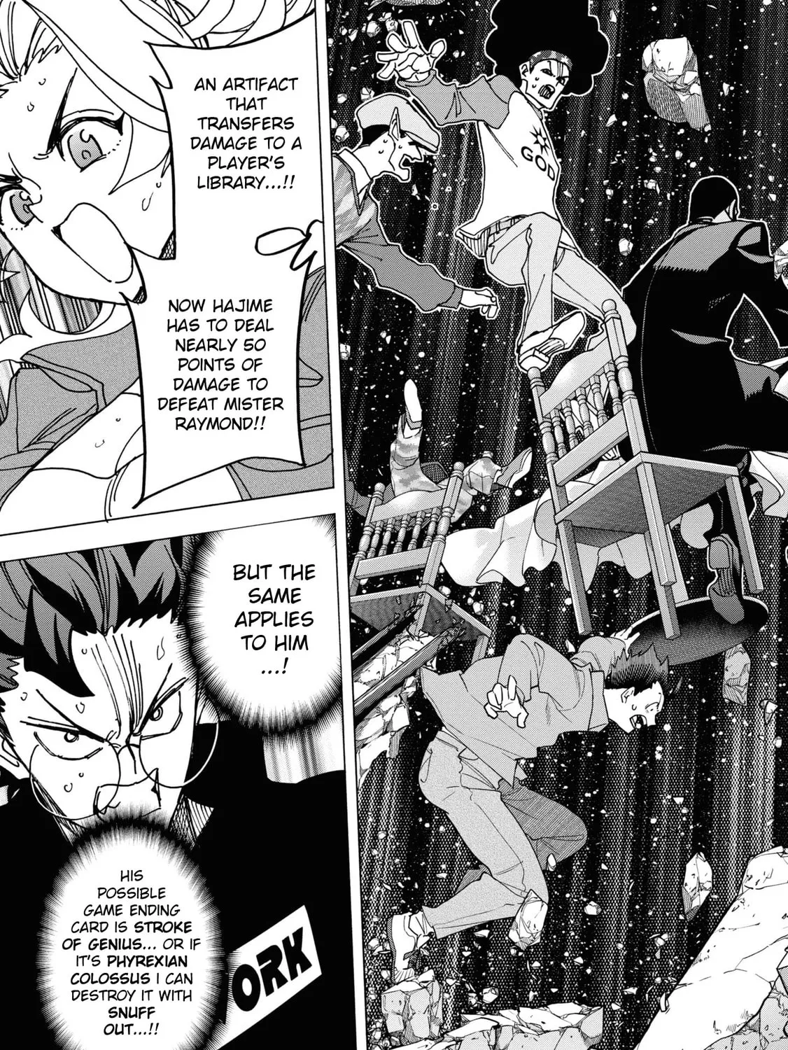 Destroy all humankind. They can't be regenerated. Chapter 57 page 75 - 