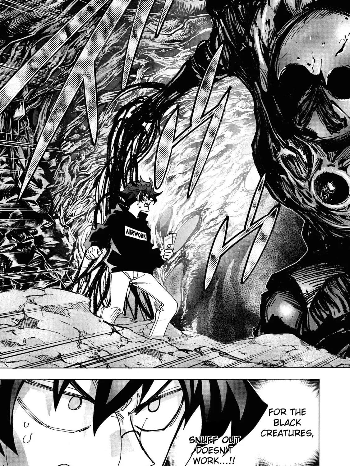 Destroy all humankind. They can't be regenerated. Chapter 57 page 87 - 