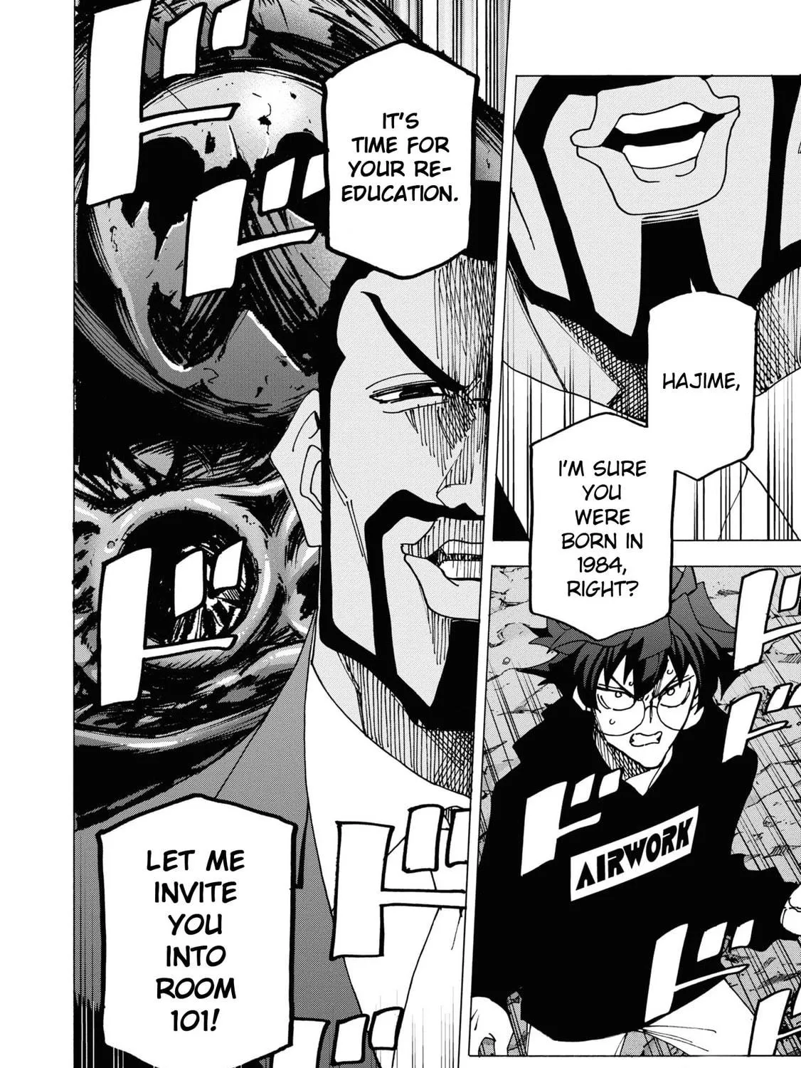Destroy all humankind. They can't be regenerated. Chapter 57 page 89 - 