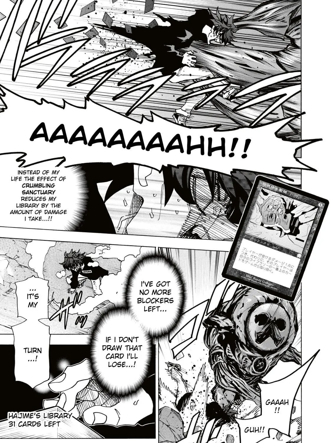 Destroy all humankind. They can't be regenerated. Chapter 58 page 11 - 