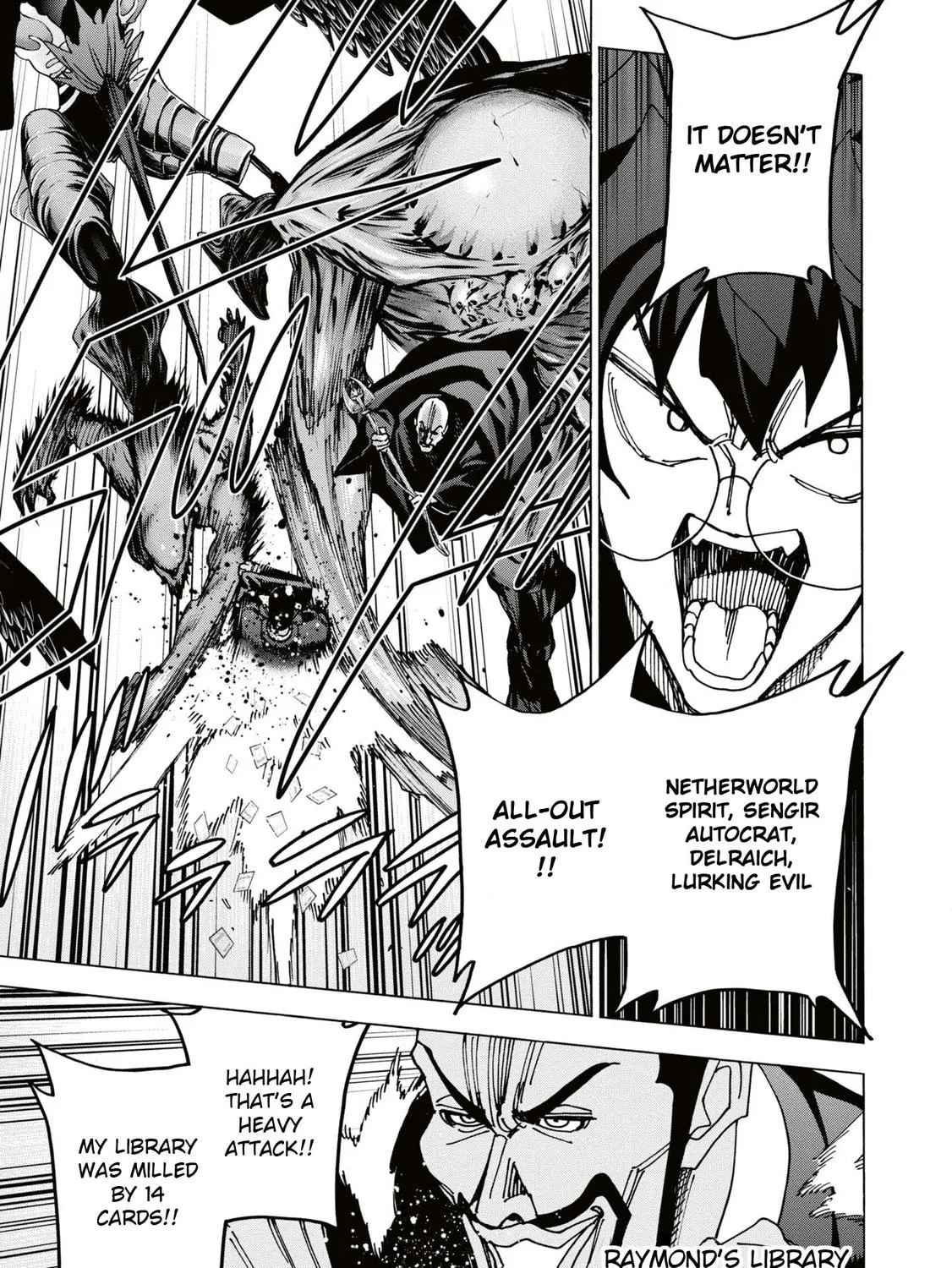 Destroy all humankind. They can't be regenerated. Chapter 58 page 35 - 