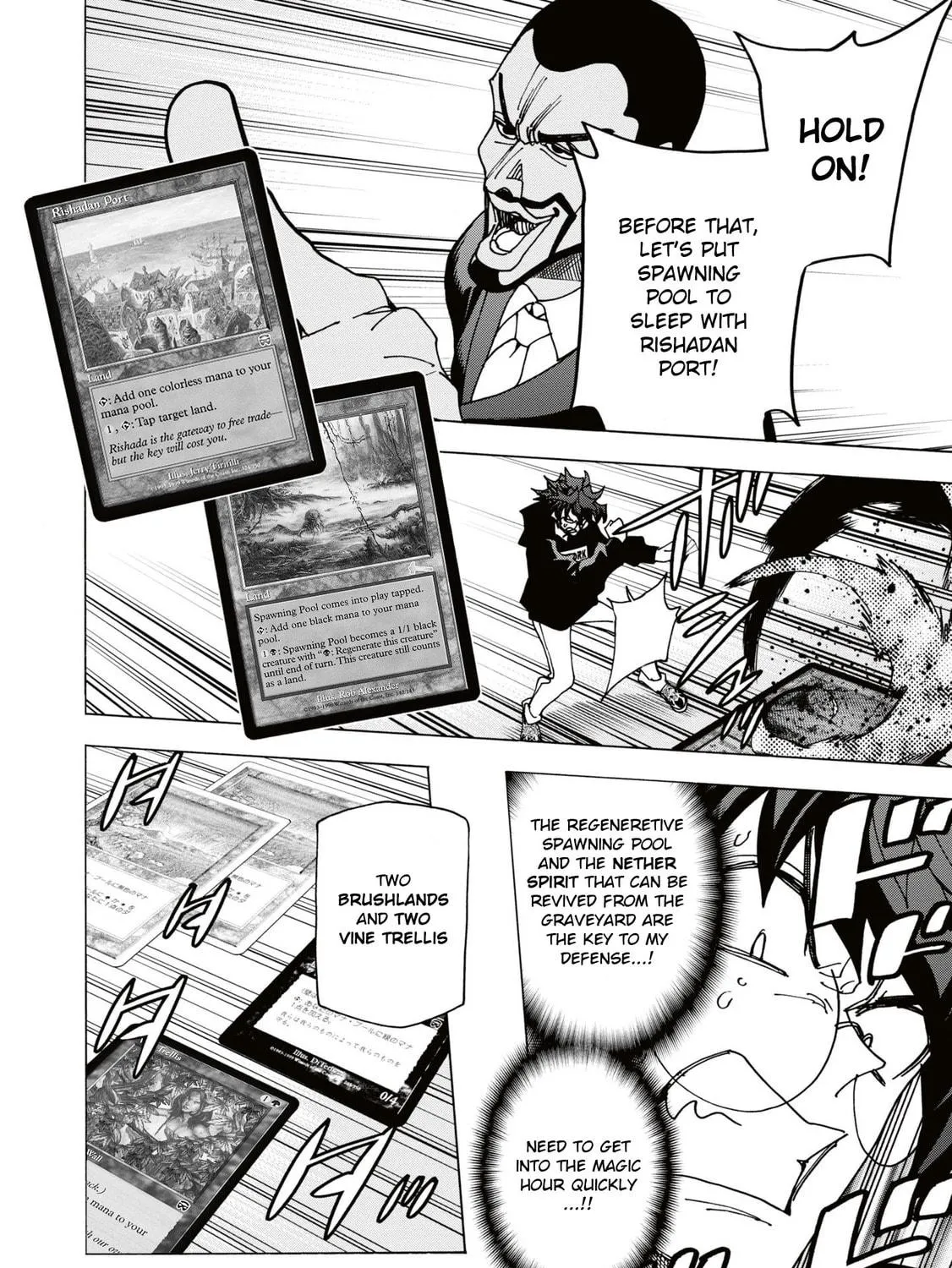 Destroy all humankind. They can't be regenerated. Chapter 58 page 53 - 