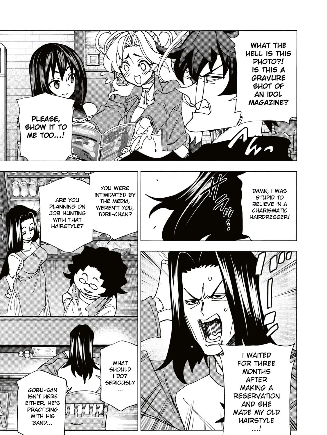 Destroy all humankind. They can't be regenerated. Chapter 59 page 43 - 
