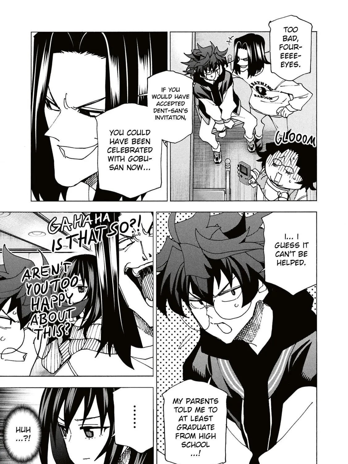 Destroy all humankind. They can't be regenerated. Chapter 60 page 17 - 