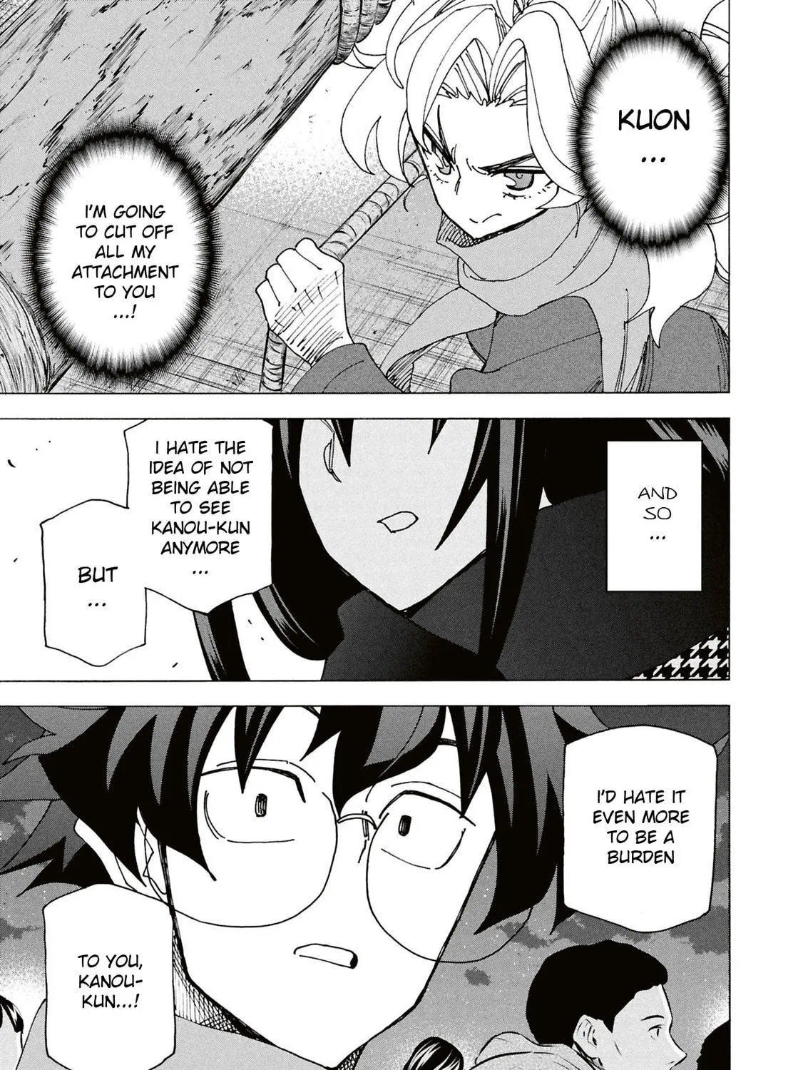 Destroy all humankind. They can't be regenerated. Chapter 60 page 97 - 