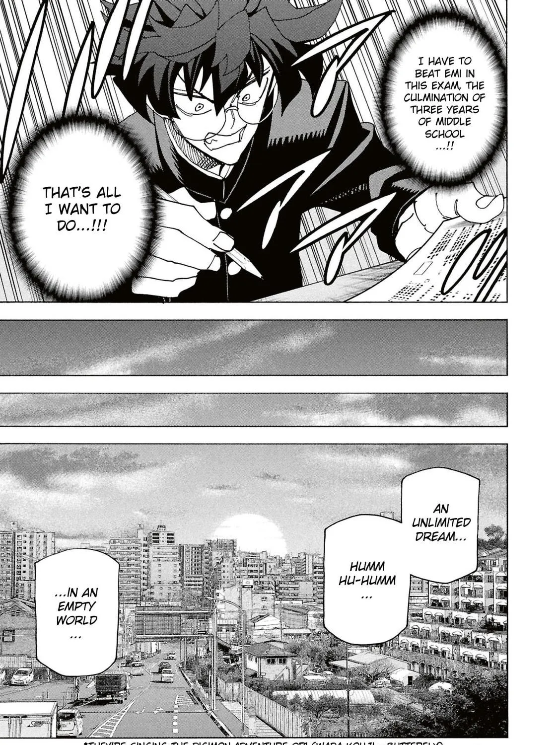 Destroy all humankind. They can't be regenerated. Chapter 61 page 35 - 