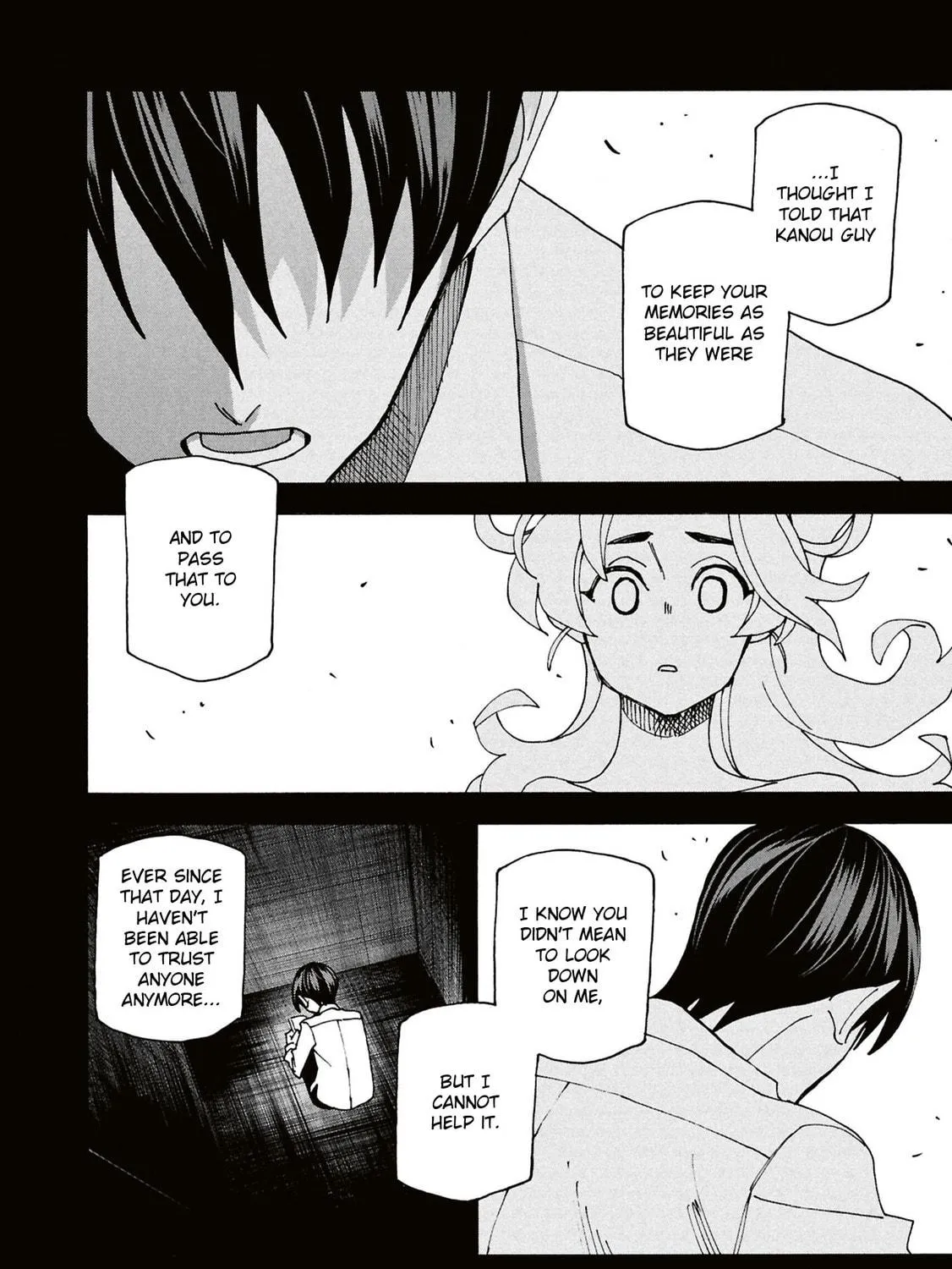 Destroy all humankind. They can't be regenerated. Chapter 61 page 53 - 