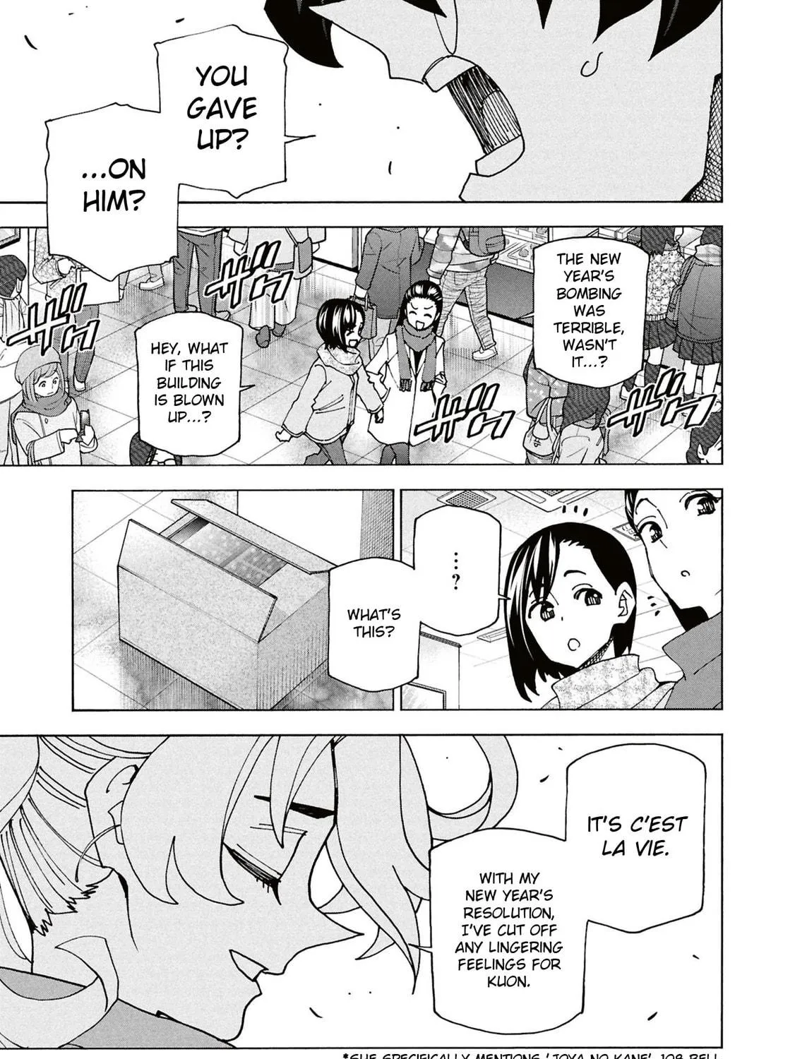 Destroy all humankind. They can't be regenerated. Chapter 61 page 59 - 