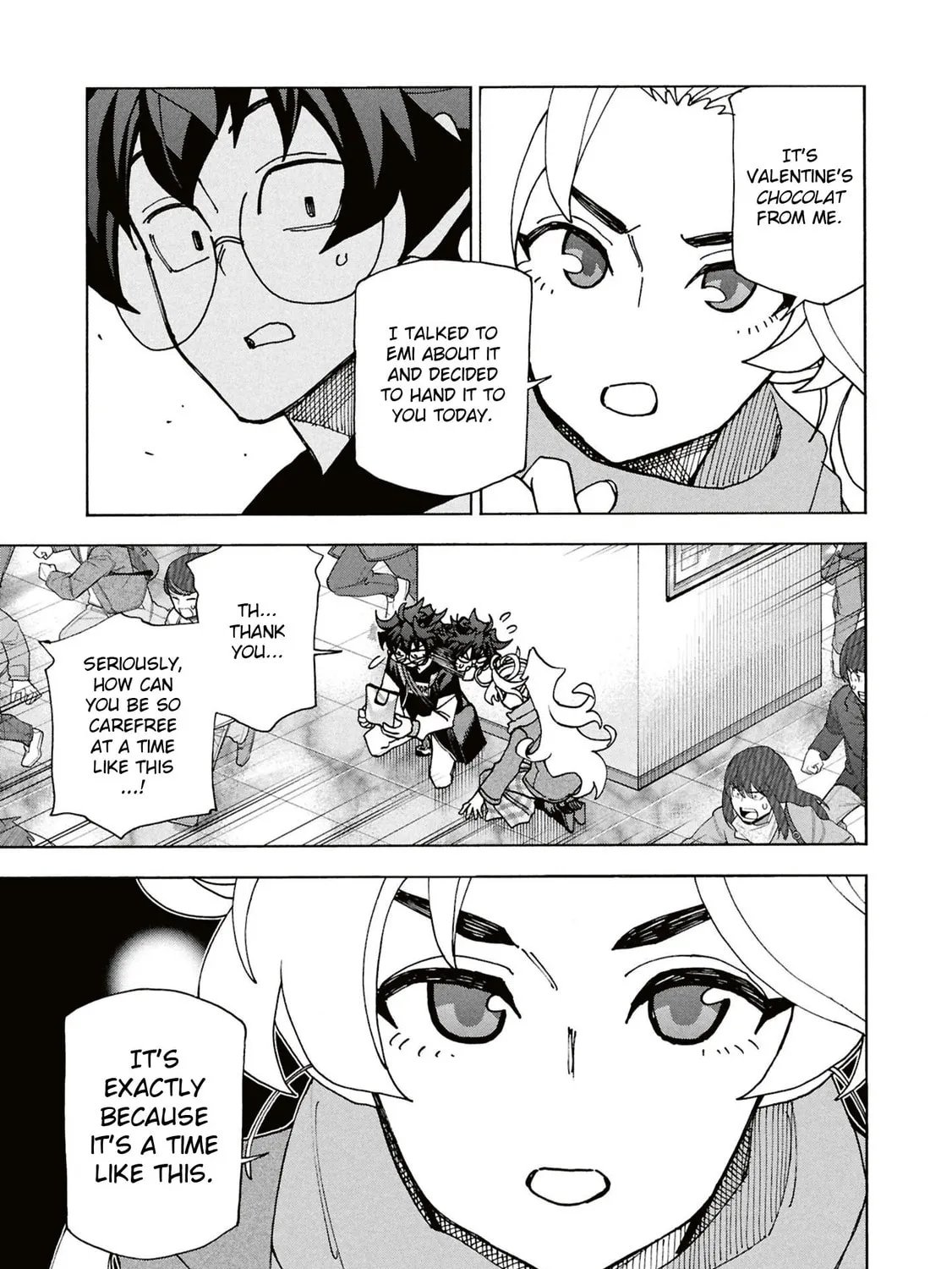 Destroy all humankind. They can't be regenerated. Chapter 61 page 67 - 