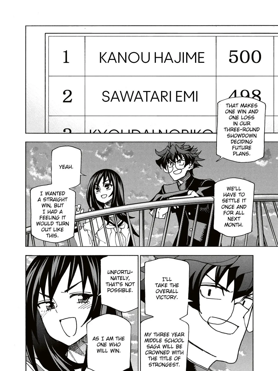 Destroy all humankind. They can't be regenerated. Chapter 61 page 97 - 