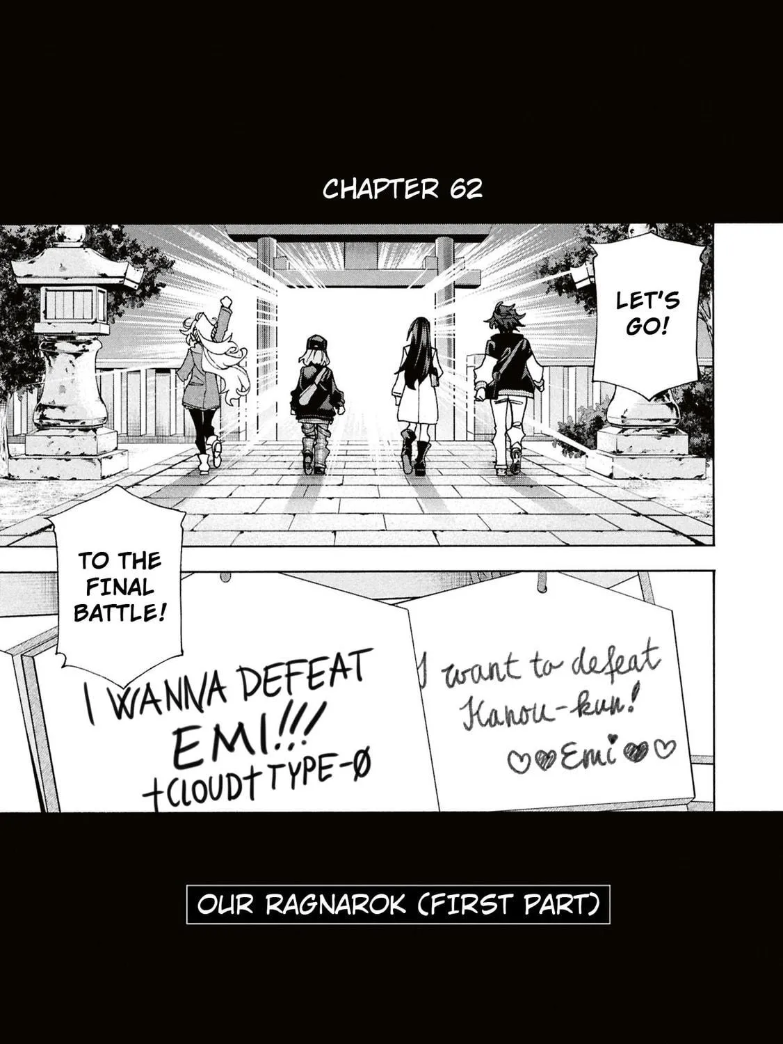 Destroy all humankind. They can't be regenerated. Chapter 62 page 11 - 
